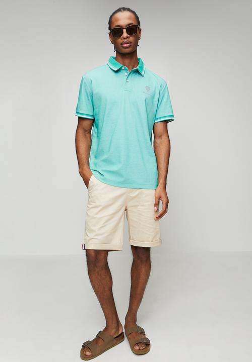 Ben Sherman - Badge Polo Ss - green