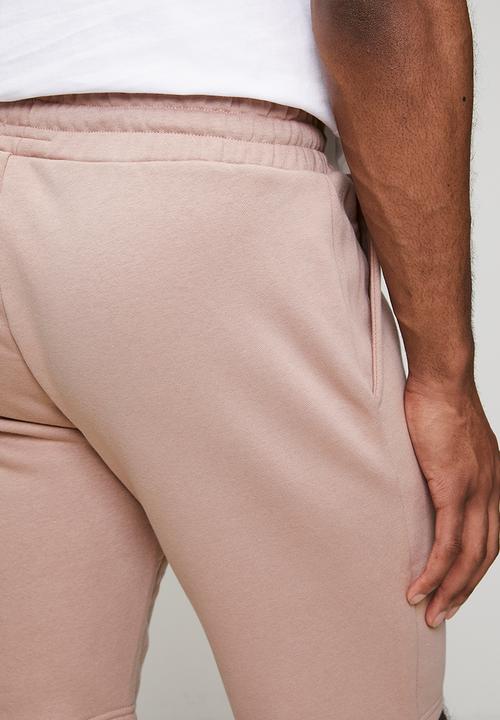 Ben Sherman - Target Fleece Jog Shorts - Pale Mauve
