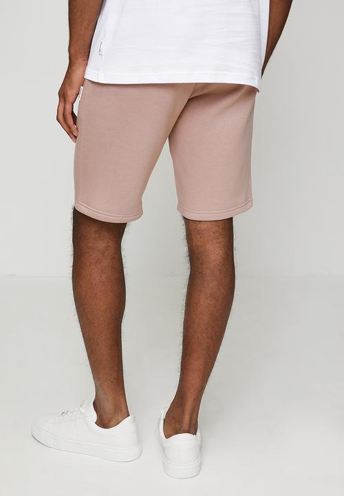 Ben Sherman - Target Fleece Jog Shorts - Pale Mauve