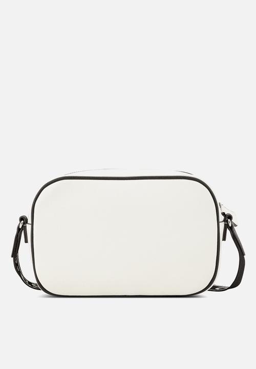 GUESS - Erin Mini Crossbody Top Zip Bag- Cream Multi