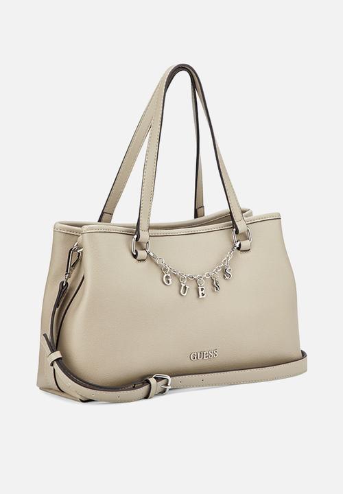 GUESS - Angelica Satchel Bag- Taupe