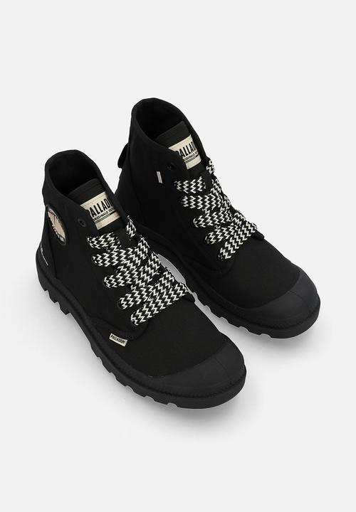 Palladium - Pampa Hi Htg Lace - Black