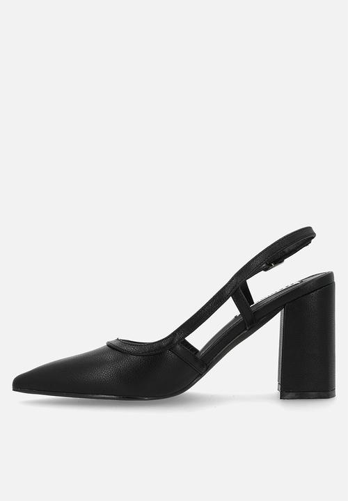 Madison® - Paula 3 closed toe slingback - black