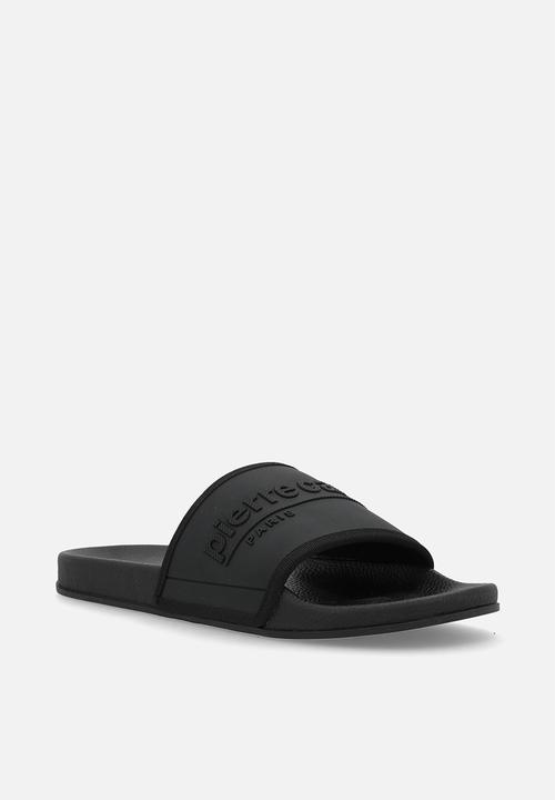 Pierre Cardin - Pierre pool slide   black mono
