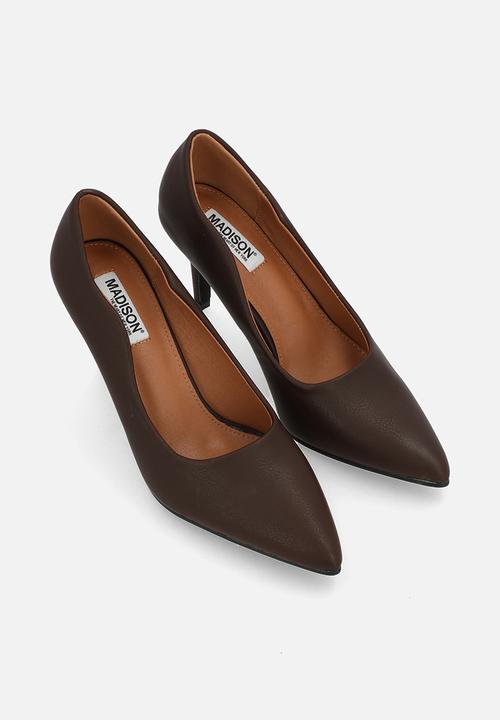 Madison® - Penny scalloped 2 court - chocolate 1
