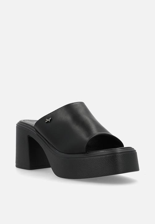Rock & Co - Cynthia 1 platform block heel - black