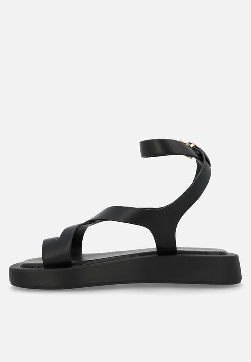 Viabeach - Coconut 39 cross-over thick sandal - black