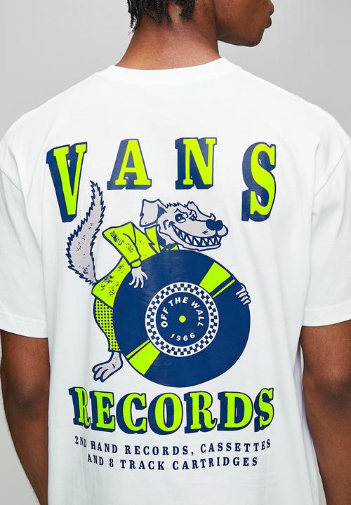 Vans - Vans Recordings SS Tee- WHITE