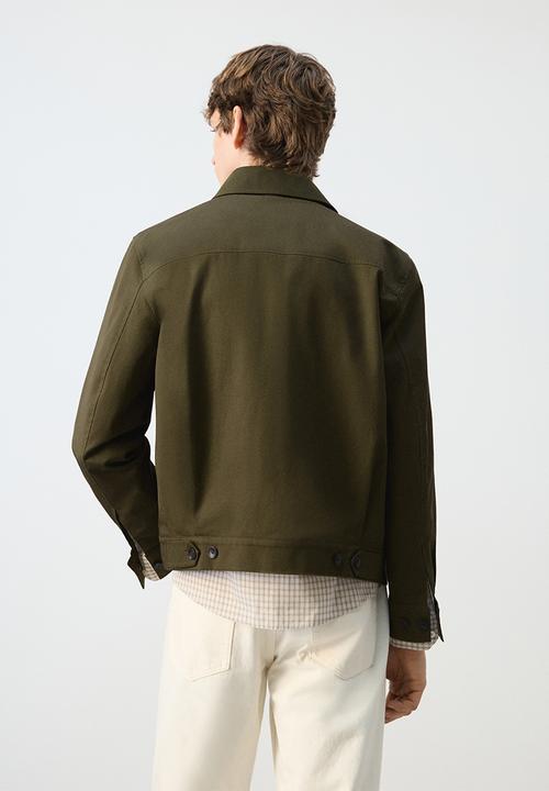 MANGO - Jacket Pascual - Dark Green
