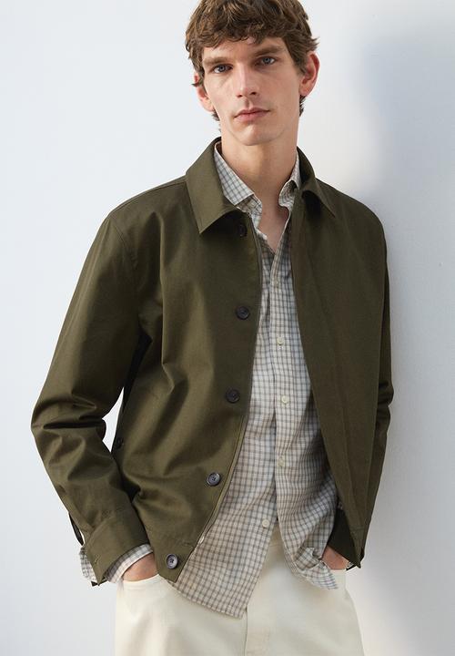 MANGO - Jacket Pascual - Dark Green