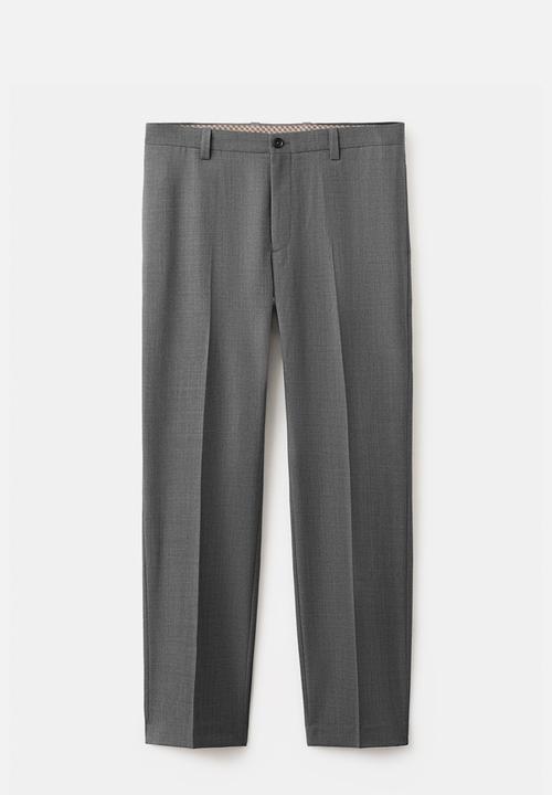 MANGO - Trousers Ricardo - Gray