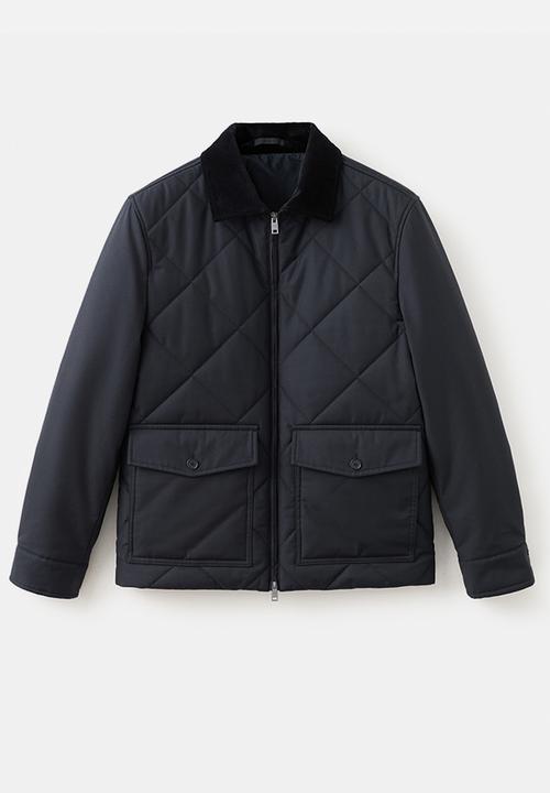 MANGO - Jacket Niall - Dark Blue