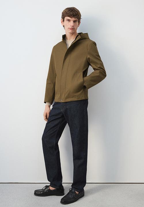 MANGO - Parka Iker - Dark Yelow