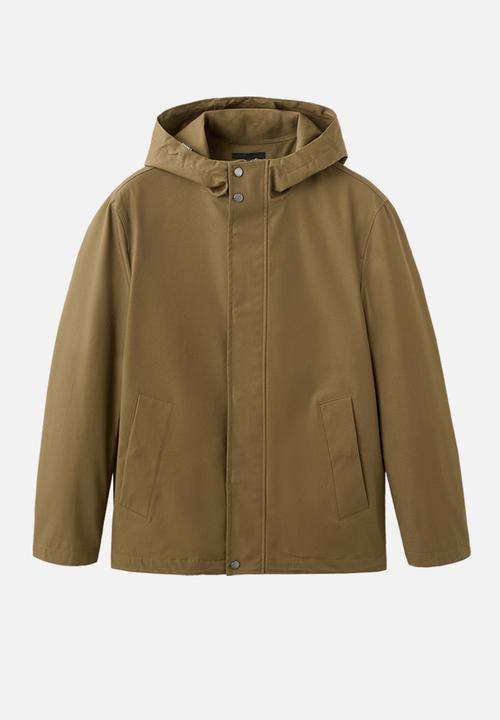 MANGO - Parka Iker - Dark Yelow