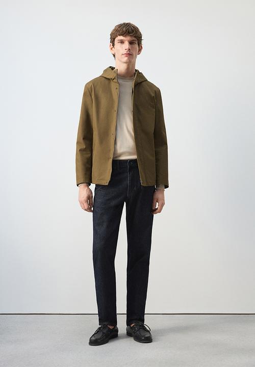 MANGO - Parka Iker - Dark Yelow