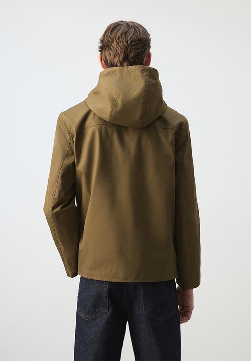 MANGO - Parka Iker - Dark Yelow