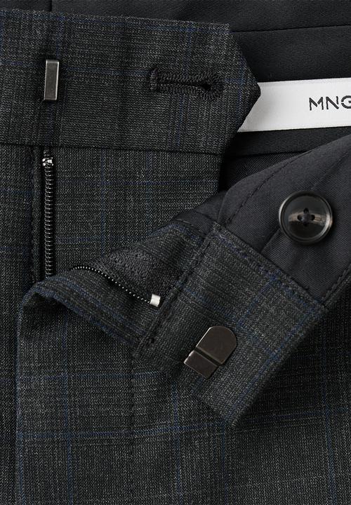 MANGO - Trousers Atlas - Dark Grey