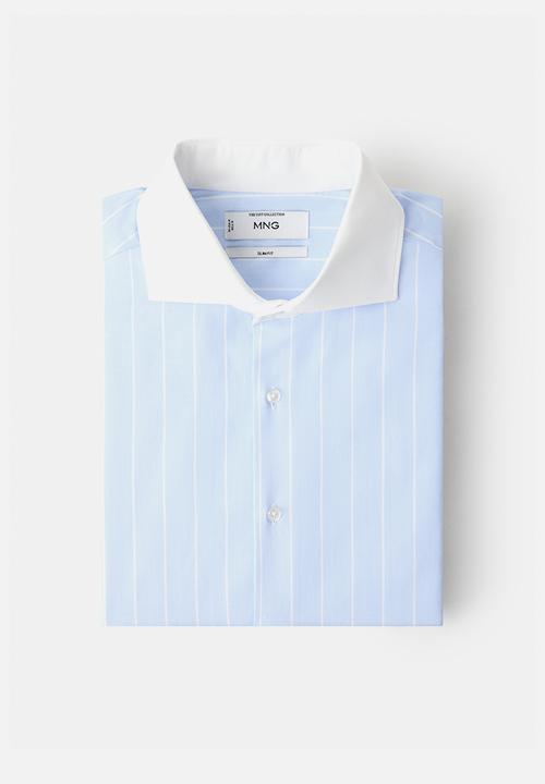 MANGO - Shirt Sarria - Blue