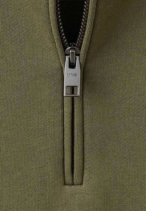 MANGO - Sweatshirt Winne - Dark Green