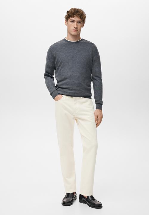 MANGO - Jeans Ben - Light Beige