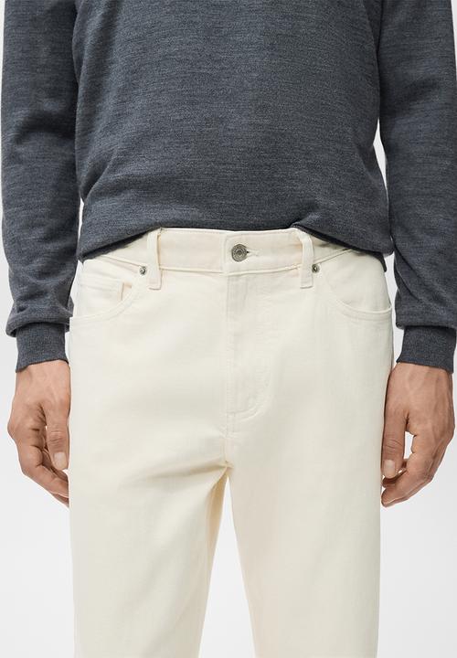 MANGO - Jeans Ben - Light Beige