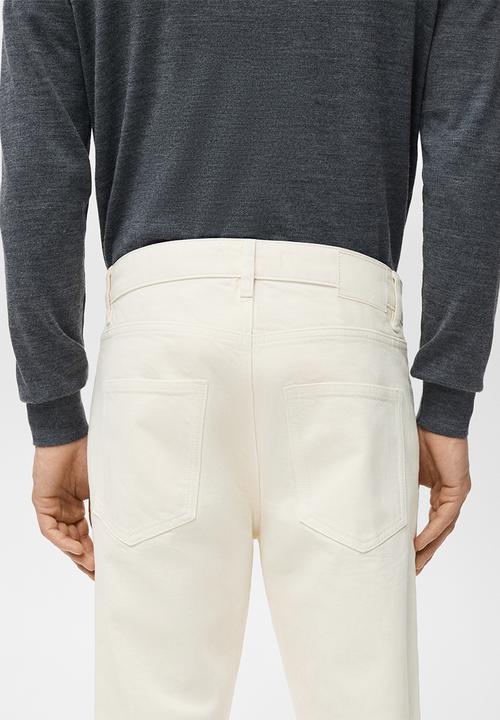 MANGO - Jeans Ben - Light Beige