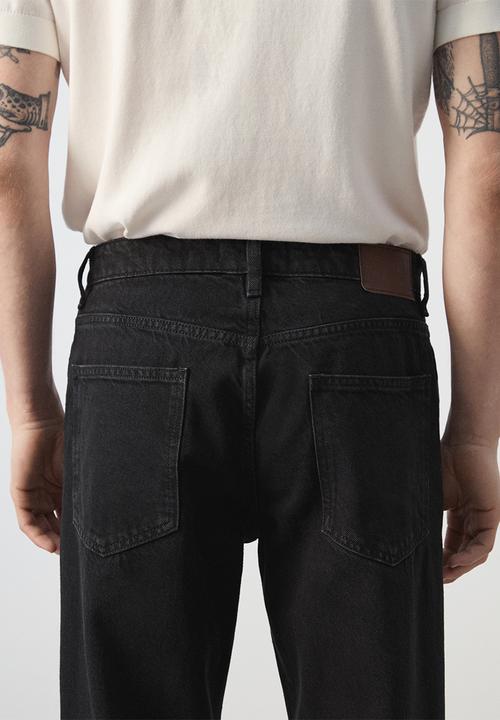 MANGO - Jeans Sammy - Black Denim