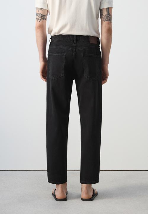 MANGO - Jeans Sammy - Black Denim