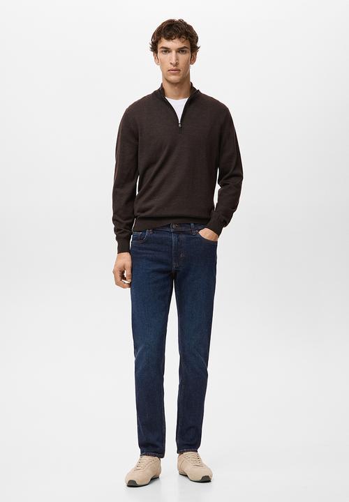 MANGO - Jeans jan - dark blue
