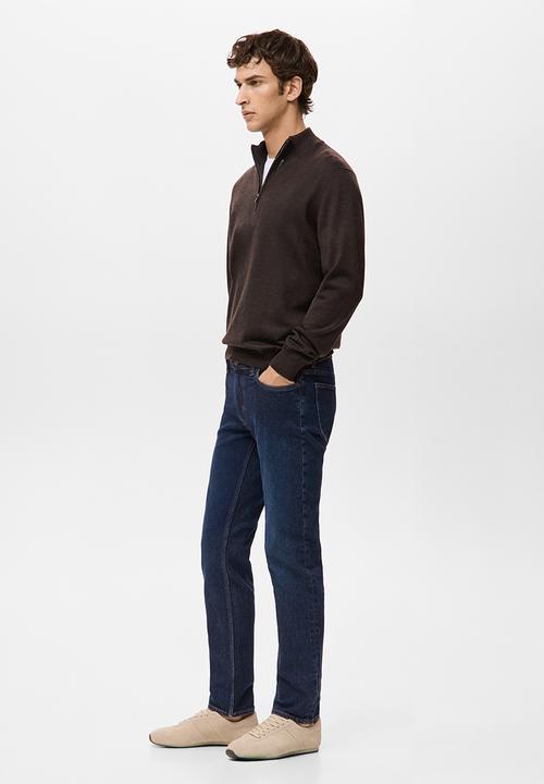 MANGO - Jeans jan - dark blue