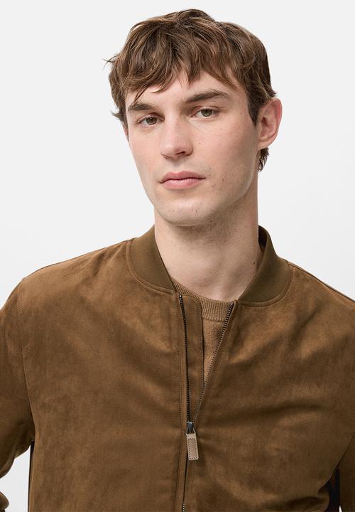 MANGO - Jacket Bero - Dark Brown