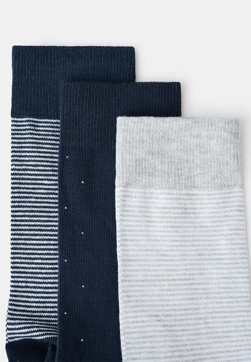 MANGO - Socks Trira1 - Navy