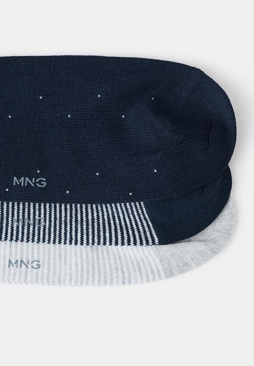 MANGO - Socks Trira1 - Navy