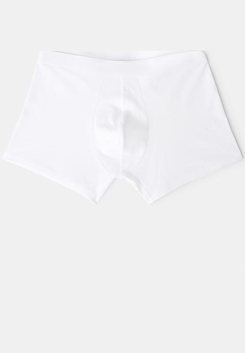 MANGO - Boxers Triwhite - White