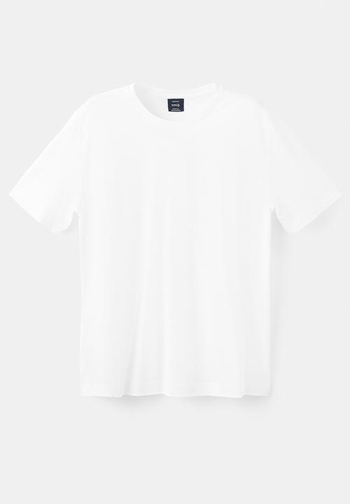 MANGO - T-Shirt  Bellow - White