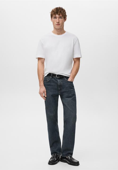 MANGO - T-Shirt  Bellow - White