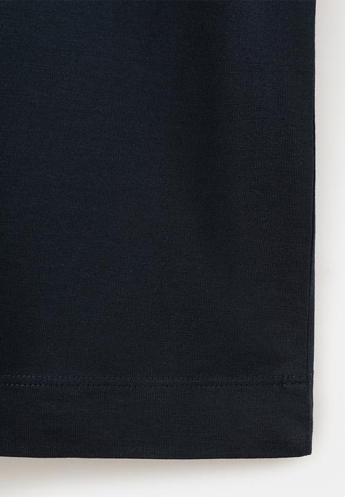 MANGO - T-Shirt  Bellow - Navy