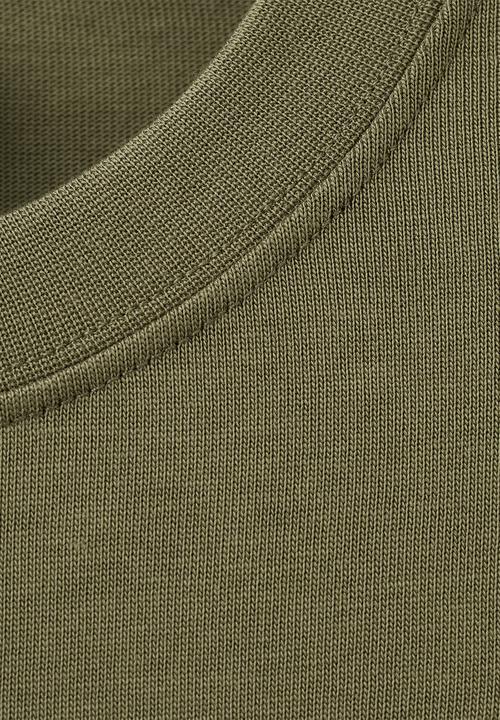 MANGO - T-Shirt  Anouk - Dark Green