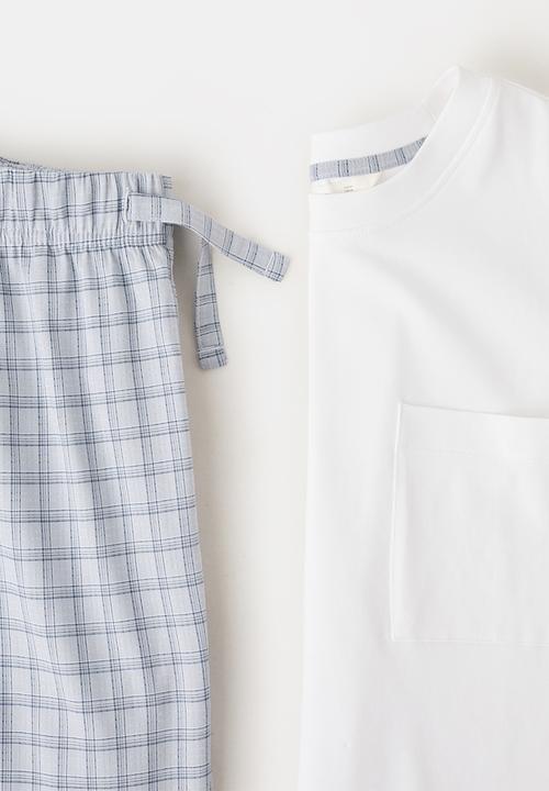 MANGO - Pyjama Ancla - Medium Blue