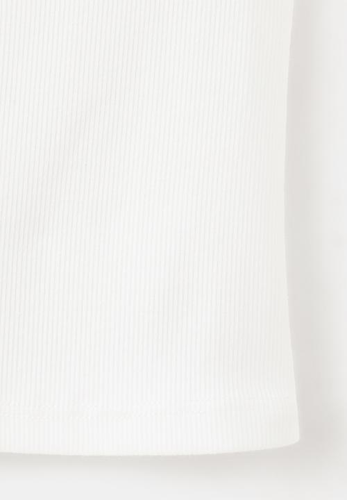 MANGO - Top rose - white