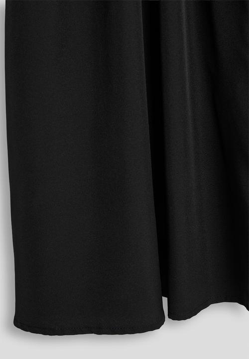 Pop Candy - Sleeveless maxi skater dress - black