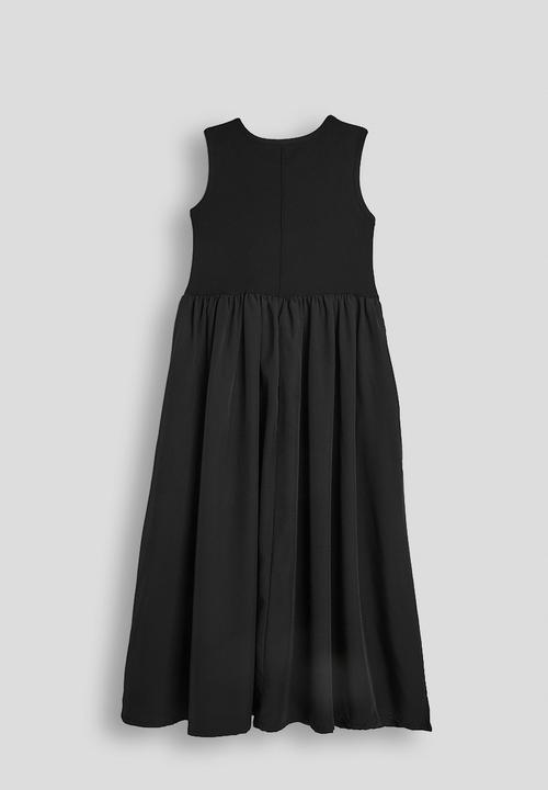 Pop Candy - Sleeveless maxi skater dress - black