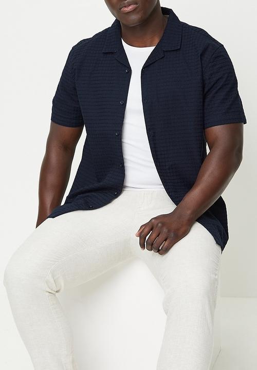 Brave Soul - Shirts - Navy