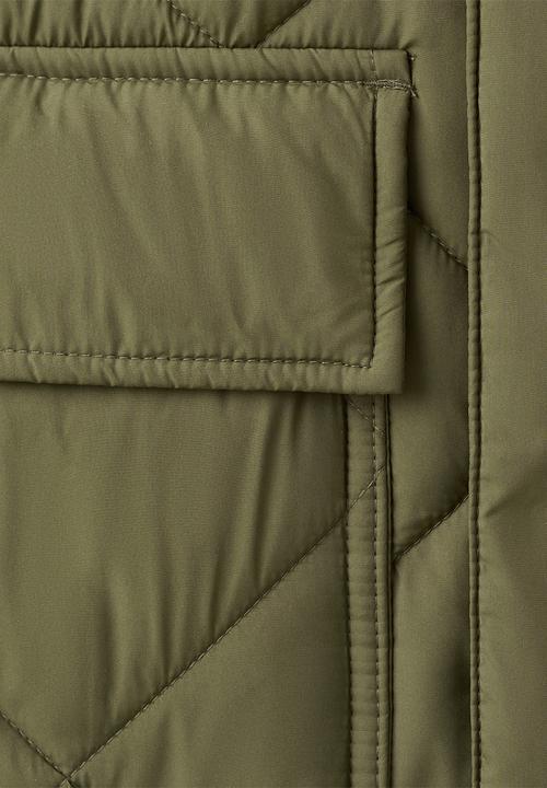 MANGO - Outer Vest Hugo - Dark Green