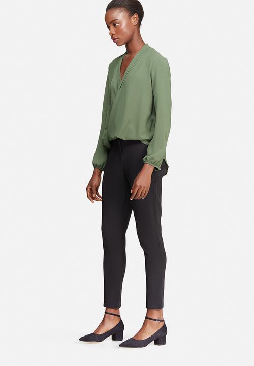dailyfriday - Wrap front blouse
