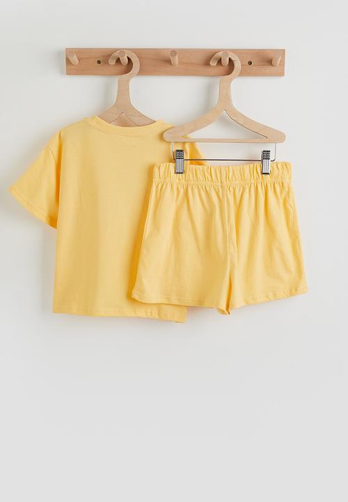 Pop Candy - Pj set - soft yellow