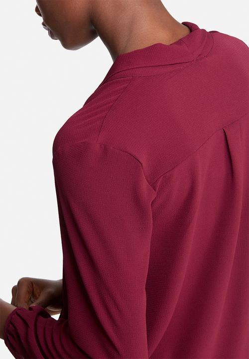 dailyfriday - Wrap front blouse