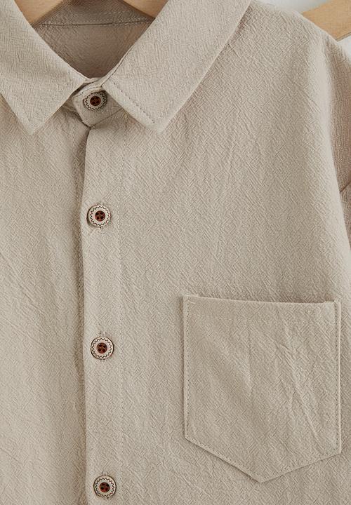 Pop Candy - Shirt & shorts - khaki