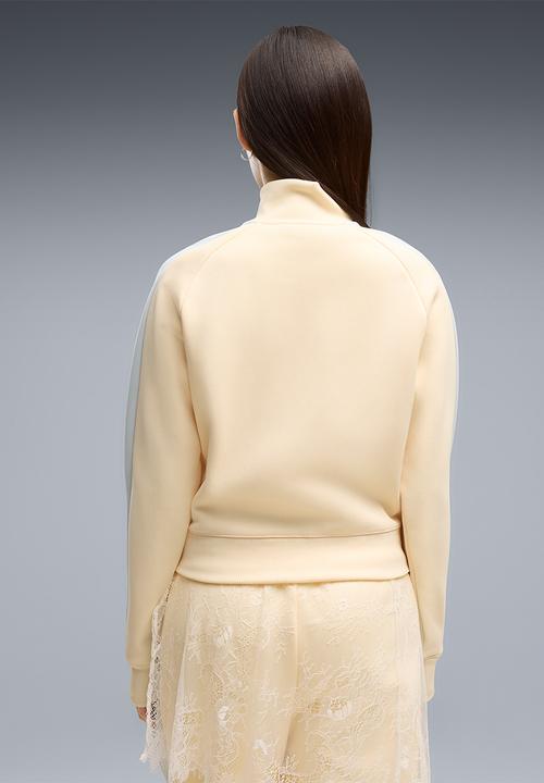 PUMA - T7 Always On Short Track Jacket - Buttercream-Créme De Mint