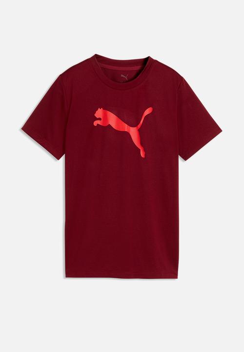 PUMA - Tad Ess Cat Logo Tee B - Garnet Glow